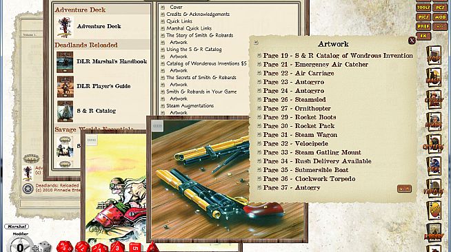 Fantasy Grounds - Deadlands: The 1880 Smith & Robards Catalog