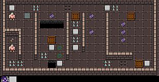 Puzzling Robot in the Dungeon