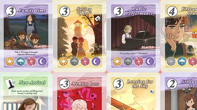 To the Moon: Bestest Memories Card Game Print-n-Play