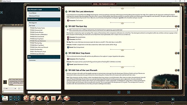 Fantasy Grounds - The Pharaoh's Vault - Level-1