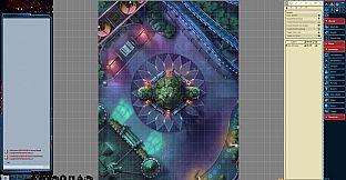 Fantasy Grounds - Starfinder RPG - Starfinder Flip-Mat - Amusement Park