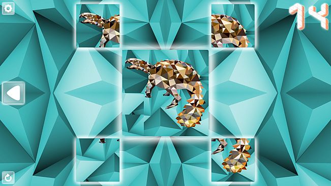 Poly Puzzle: Dinosaurs