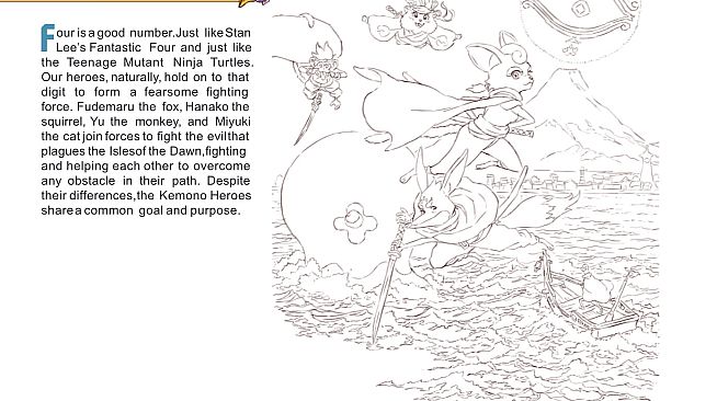 Kemono Heroes - Artbook