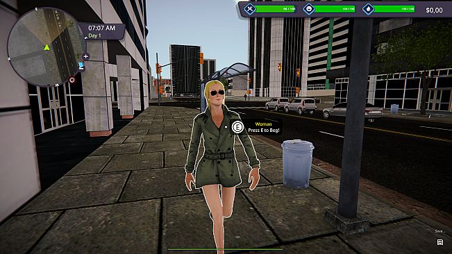 Homeless Life Simulator