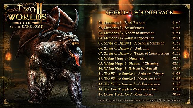 Two Worlds II - Echoes of the Dark Past Soundtrack