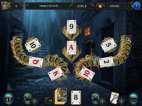 Detective Solitaire. Butler Story