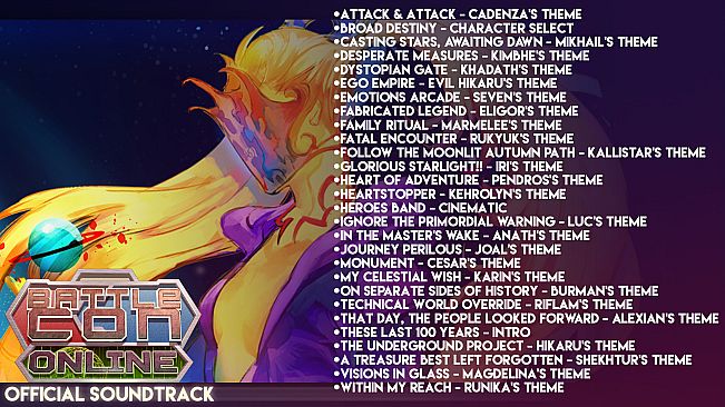 BattleCON Online Digital Soundtrack