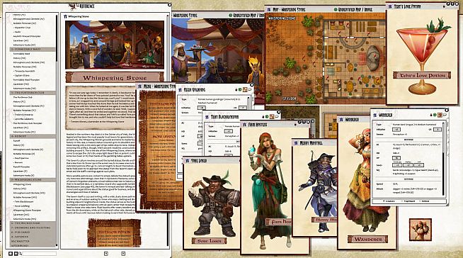 Fantasy Grounds - Pathfinder RPG - Campaign Setting: Inner Sea Taverns