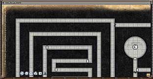 Fantasy Grounds - 0 one's Colorprints #1: Tomb of the Shadow King (Map Pack)