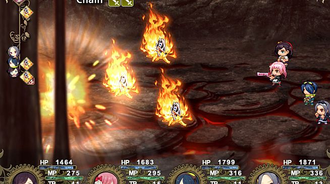 Magical girl's labyrinth