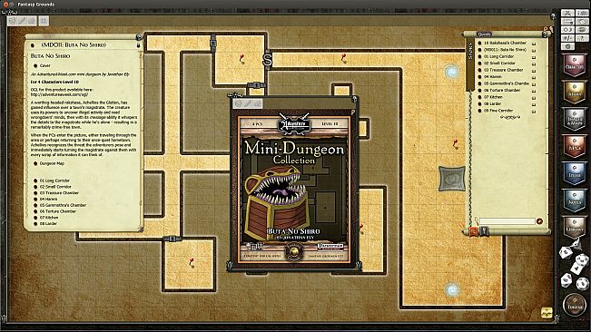 Fantasy Grounds - Mini-Dungeon #011: Buta No Shiro (PFRPG)