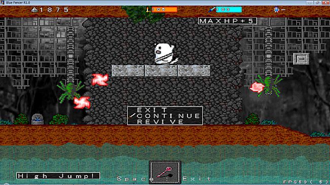 Blue fencer Resurrection