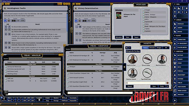 Fantasy Grounds - Traveller - Whispers on the Abyss