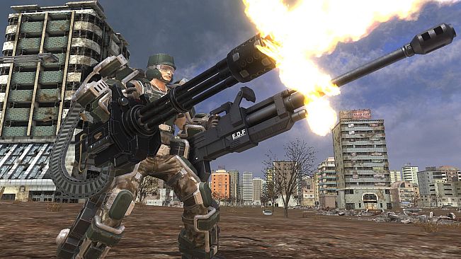 EARTH DEFENSE FORCE 6 - Strengthening Parts for Fencer: Gunner's Exoskeleton