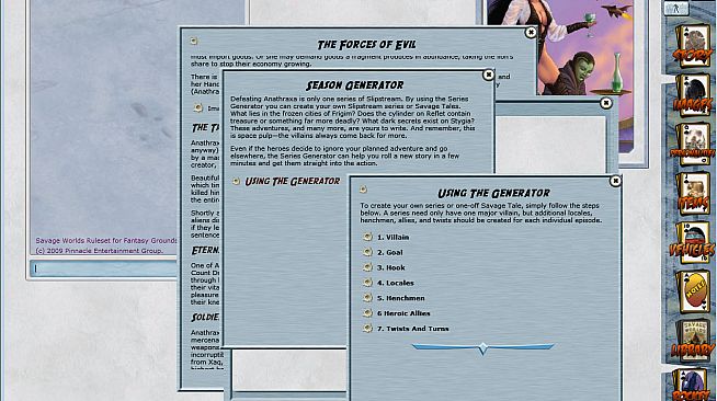 Fantasy Grounds - Slipstream Setting (Savage Worlds)