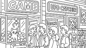 100 Cats Lost In Japan Find & Color