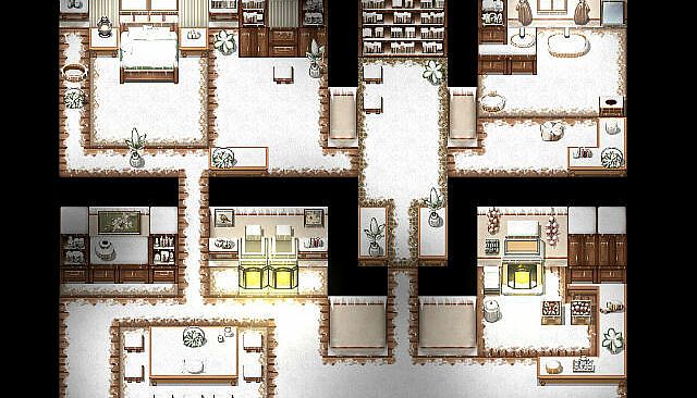RPG Maker MV - KR Snow Town Tileset