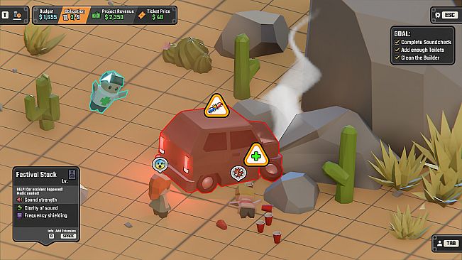 A Festival Management Roguelite