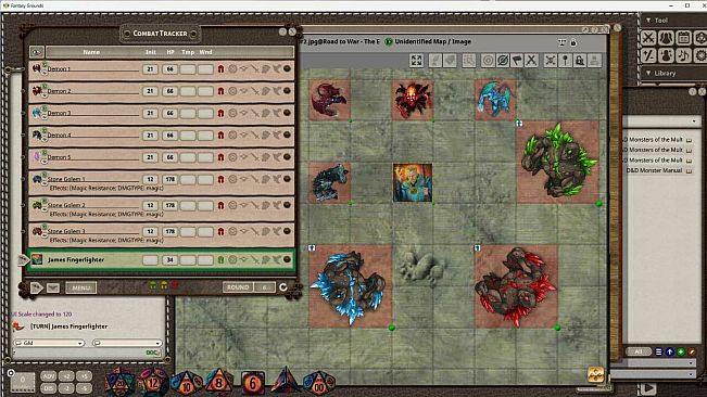 Fantasy Grounds - Devin Night Animated Token Pack 146: Demonic Horde