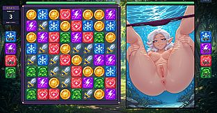 ELF STRIP DUEL: HENTAI MATCH 3