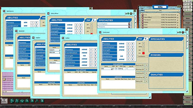 Fantasy Grounds - ICONS Superpowered Roleplaying: The Assembled Edition
