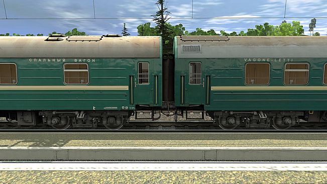 Trainz 2022 DLC - RZD-UZ-RIC Wagons
