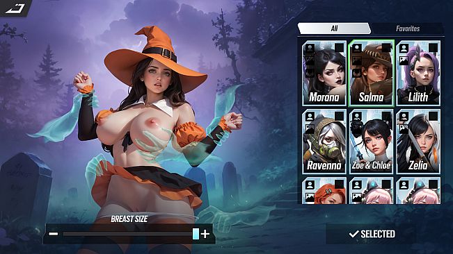 Lust Goddess — Mascot Salma Halloween