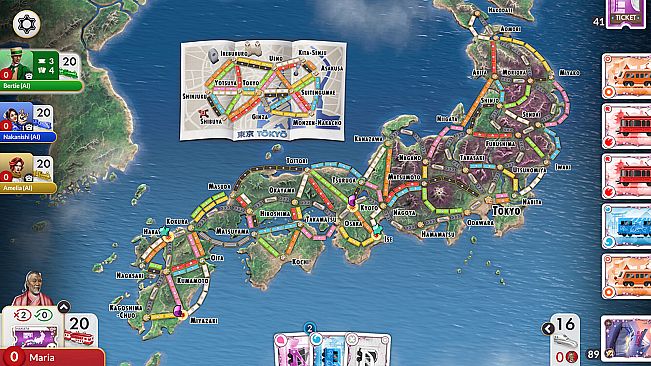 Ticket to Ride: Japan Expansion