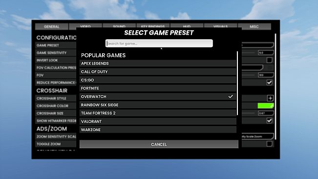 Mightyy's FPS Aim Trainer