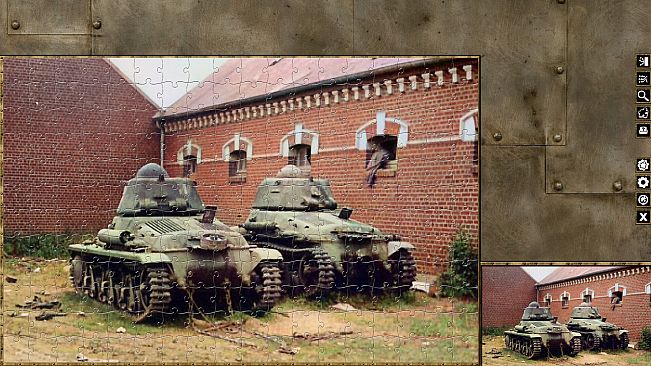 Pixel Puzzles WW2 Jigsaw - Pack: French Tanks