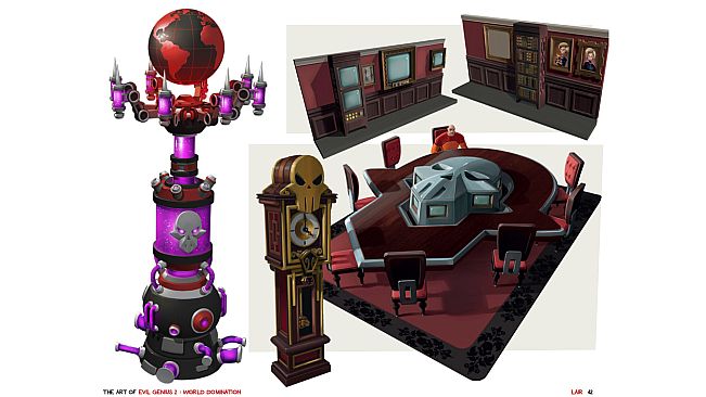 Evil Genius 2: Digital Art Book