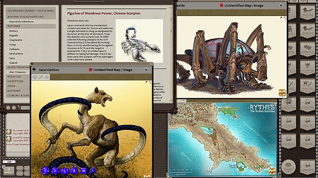 Fantasy Grounds - Legendary Planet: The Scavenged Codex (5E)