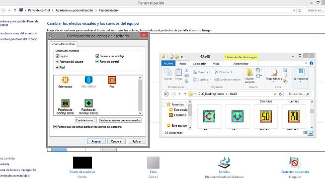 Desktop Icons [Intergalactic Traveler: The Omega Sector]
