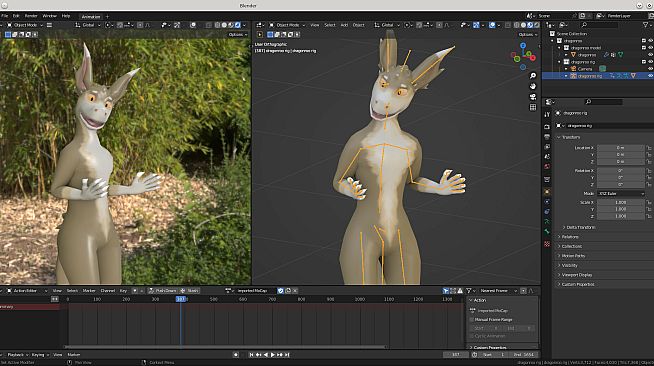 DEMoCap (Drag[en]gine Motion Capture)