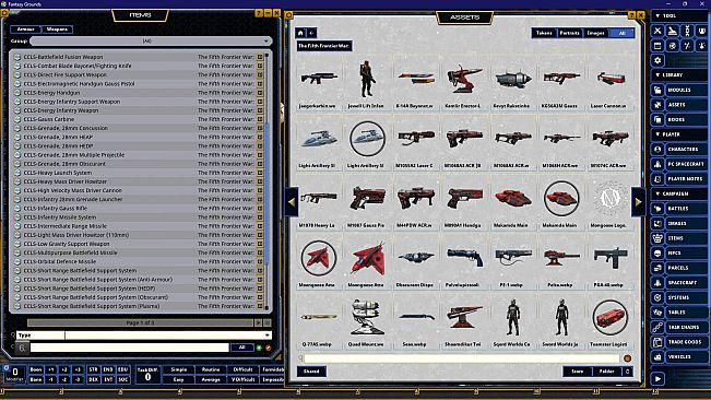 Fantasy Grounds - Traveller - The Fifth Frontier War: Armies of the Fifth Frontier War