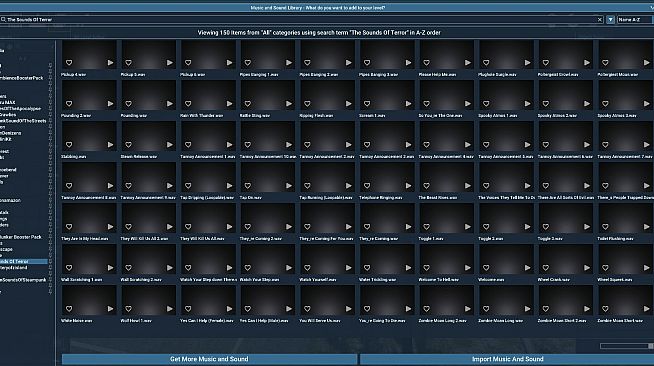 GameGuru MAX Horror Booster Pack - The Sounds of Terror