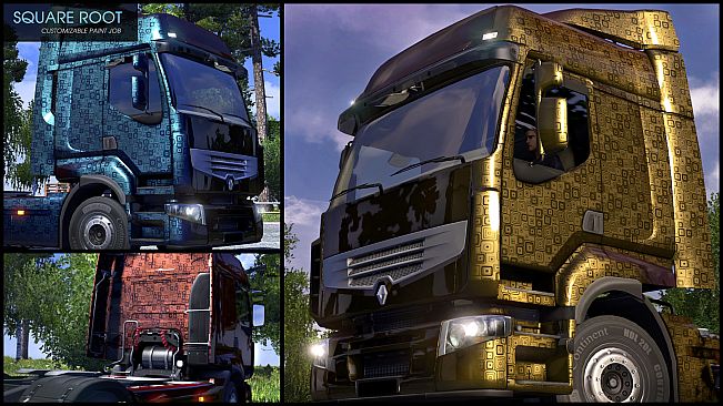 Euro Truck Simulator 2 - Flip Paint Designs