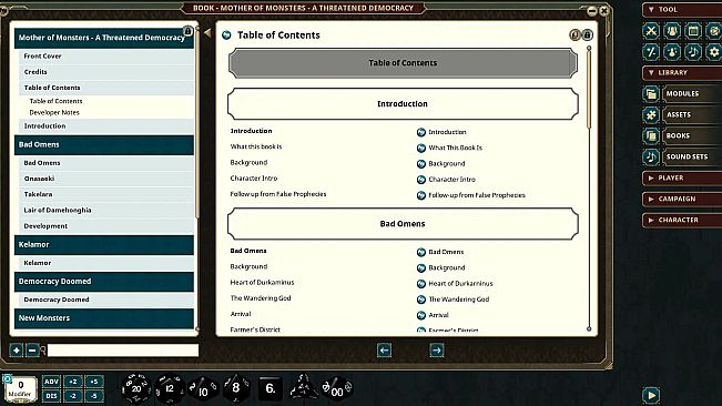 Fantasy Grounds - A Threatened Democracy