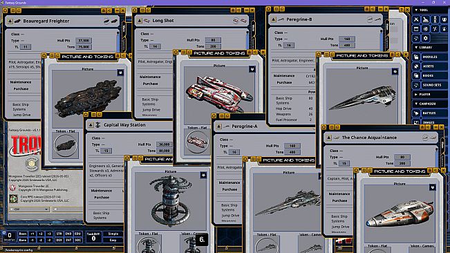 Fantasy Grounds - Traveller - Singularity Companion