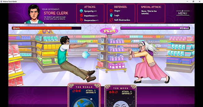 Mildred's Tarot Battle