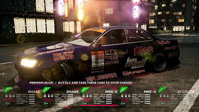 OverDrift Festival - Premium Cars Pack#1