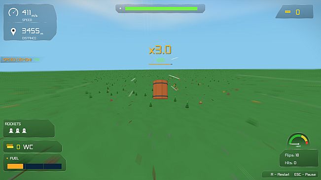 Throw a Barrel Down a Hill
