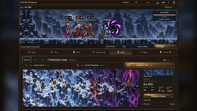 Task Bar Dungeons