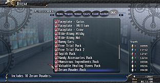 The Legend of Heroes: Trails of Cold Steel - Zeram Powder Pack