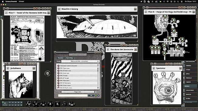 Fantasy Grounds - D&D Classics: UK4 When a Star Falls (1E)