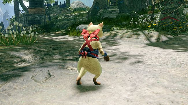 MONSTER HUNTER RISE - "Bow Collar" Palico layered armor piece
