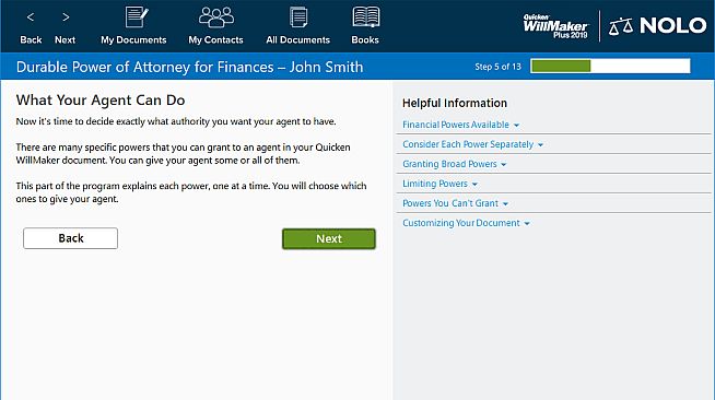 Quicken WillMaker Plus 2019 and Living Trust