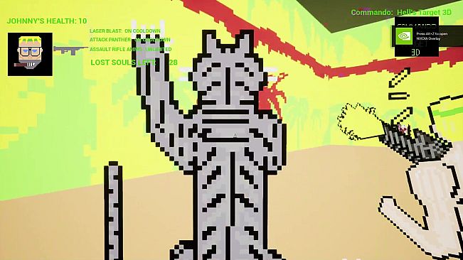Commando:  Hell's Target 3D