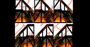 RPG Maker MV - We are burning tile and character set