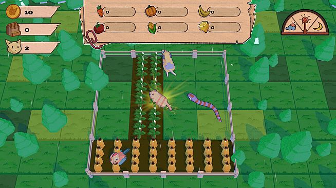 Crazy Farm: Roguelike Idle Building Game
